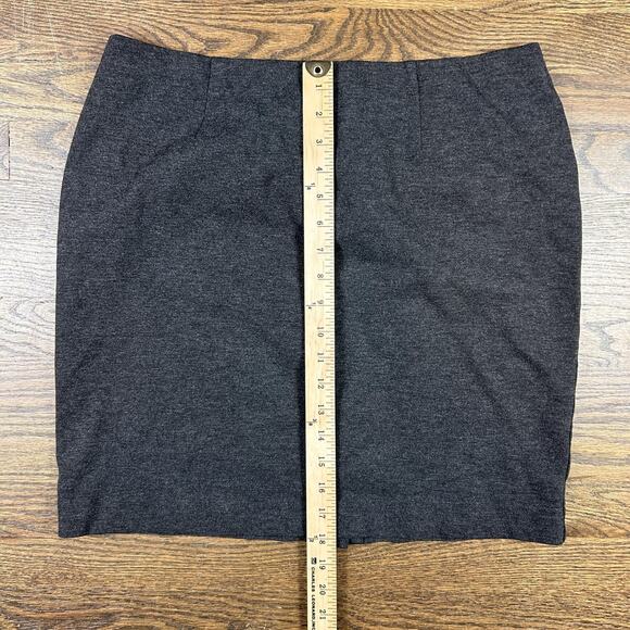 J. Jill Dark Gray Pencil Skirt - Picture 5 of 8